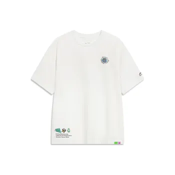 LiNing x Steven Harrington Li Ning X Steven Harrington T Shirt Unisex White