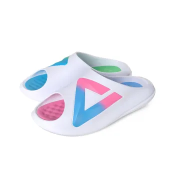 PEAK Very Small Fat Drag Slide Slippers Unisex Pink Blue