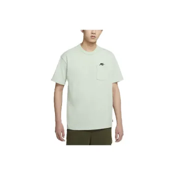 Nike Drop Shoulder Sleeve T Shirt Men's Aqua Blue