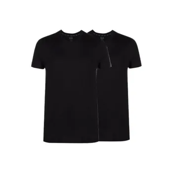 DIESEL T-Shirts Men 2 Pack Black