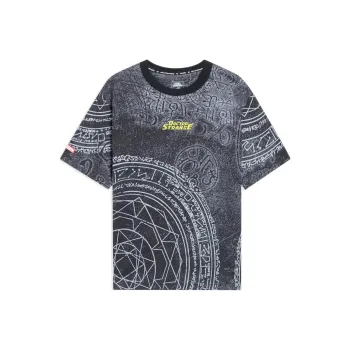 LiNing x MANWEI,LIANMINGKUAN T Shirt Men's Black