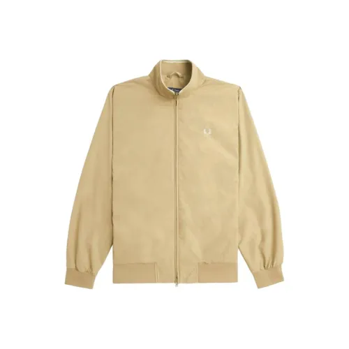 FRED PERRY Jackets Coats Men's Beige
