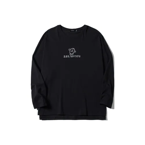 N-MAX GONGXIDAYE Other Long-Sleeved T-Shirt Unisex Black