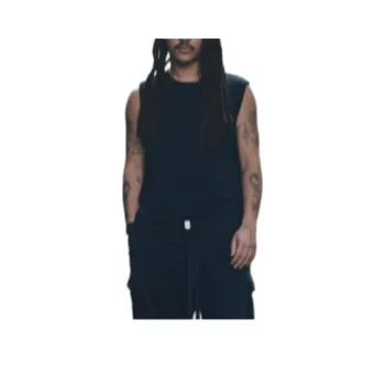 ZARA Samuel Ross Collaboration Tank Tops Men Marine Blue
