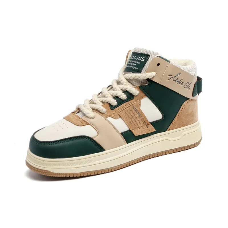 AMICNIEGD Breathable High Top Skateboard Shoes Men's-5