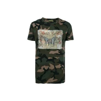 Valentino T-Shirts Men Camouflage