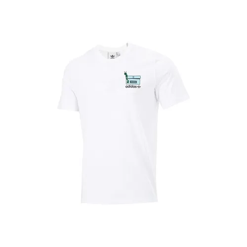 Adidas Originals Set-in Sleeve T-Shirt Men's White