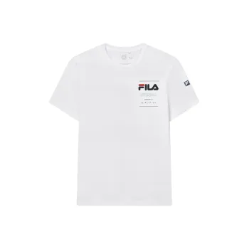 FILA Set in Sleeve T Shirt Men's Jade White