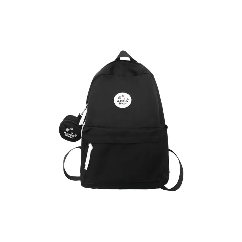 Yalu Nylon Backpack Regular Unisex White/Black/Ginger Yellow/Green/Dark Blue/Red-8