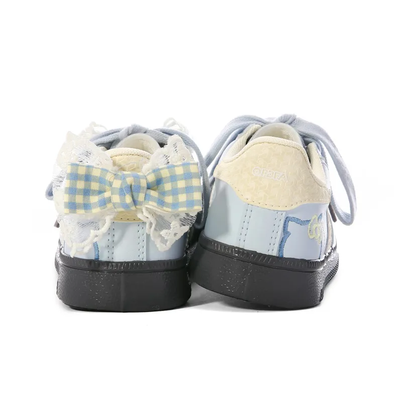 Lovely You Wear resistant And Lightweight Low Top Skateboard Shoes Women's-4