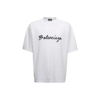 Balenciaga Script Logo T shirt