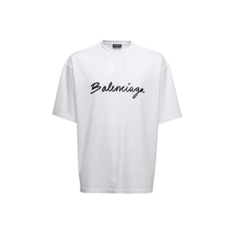 Balenciaga Script Logo T shirt-0