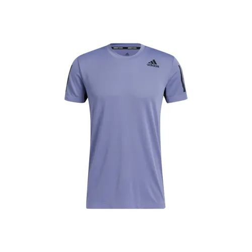 Adidas Set in Sleeve T Shirt Men's Light Purple