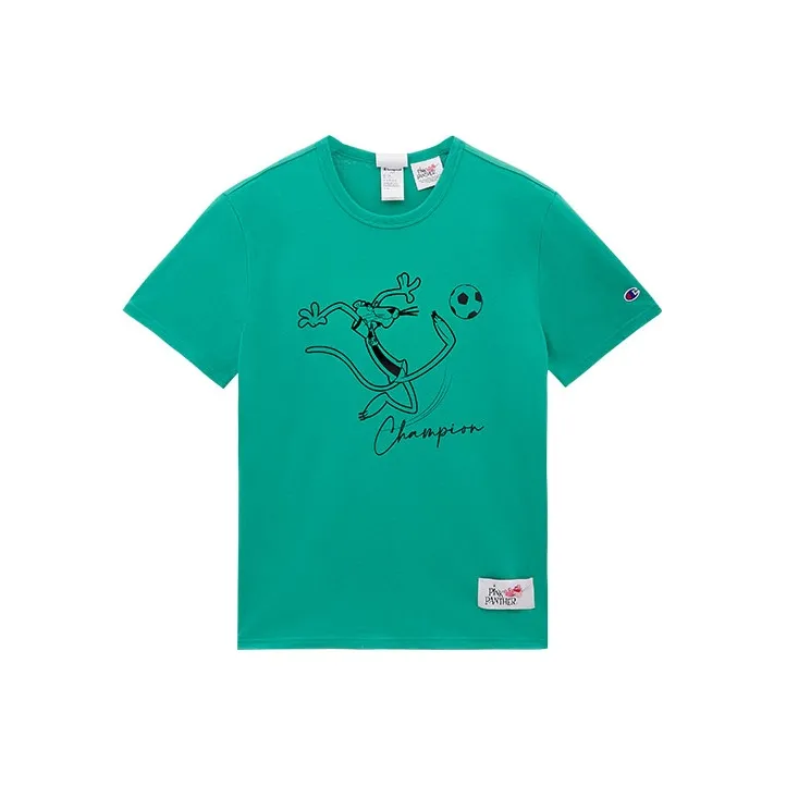 Pink Panther X Champion T Shirts Unisex-2