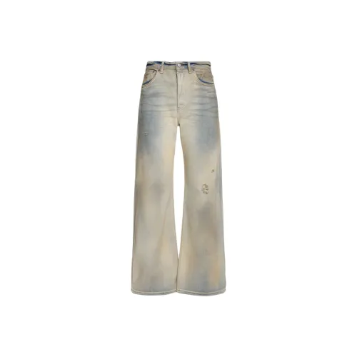 Acne Studios Straight-Leg Distressed Jeans