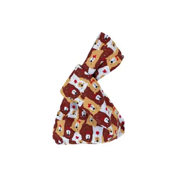 JINGLINGLONG Collect Baina New Chinese Fabric Handbag Wrist Bag Antique Small Bag Sundries Canvas