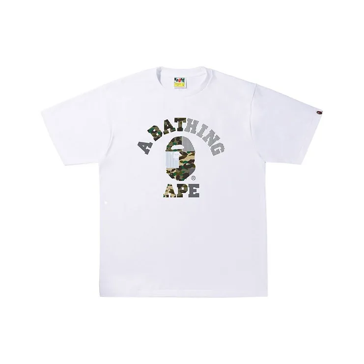 Bape Military Crazy College Tee-1