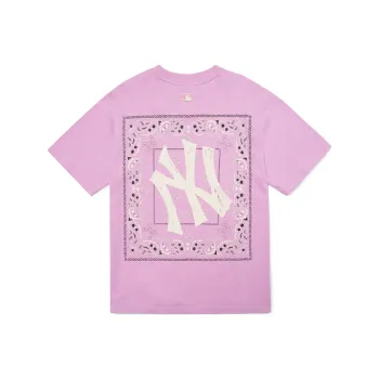 MLB Cashew Flower T Shirts Unisex Pink