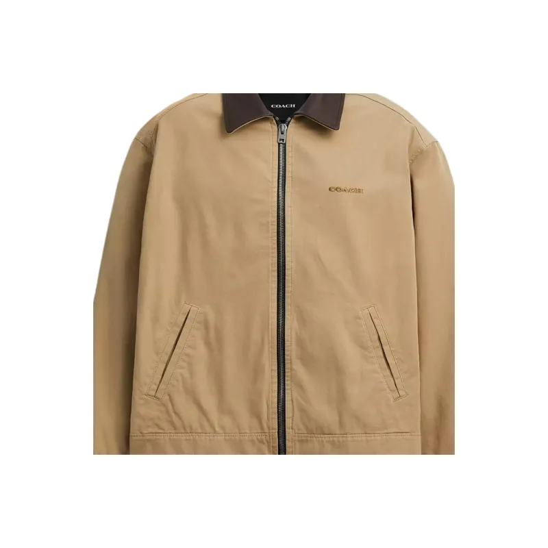 COACH Jackets & Coats Men's Khaki-4