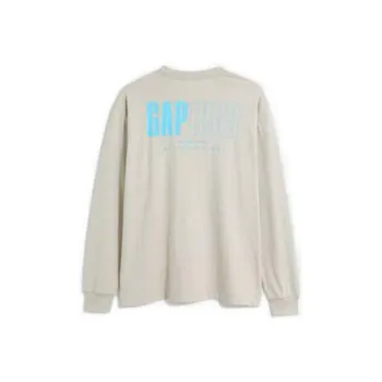 GAP SS23 T-Shirts Unisex Light Khaki