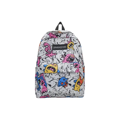 MINIPUDING Nylon Backpack Unisex Multicolor