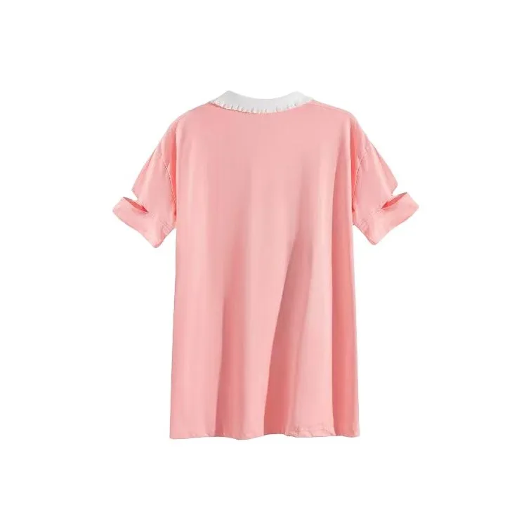 KYKW Regular T Shirt Women's Pink-1