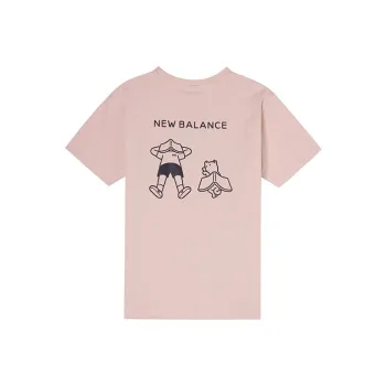 New Balance Noritake Collection T Shirt Unisex Pink