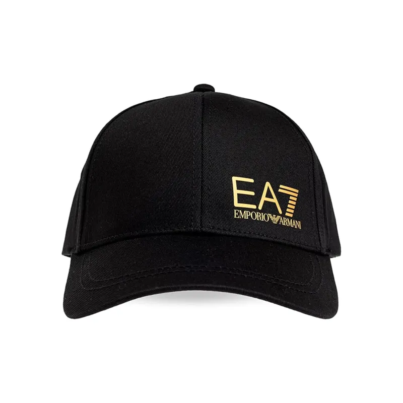 Ea7 EMPORIO ARMANI Logo Printed Baseball Hat-0