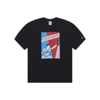 Champion Rochester Collection FunnyTee Collection T Shirt Unisex Black