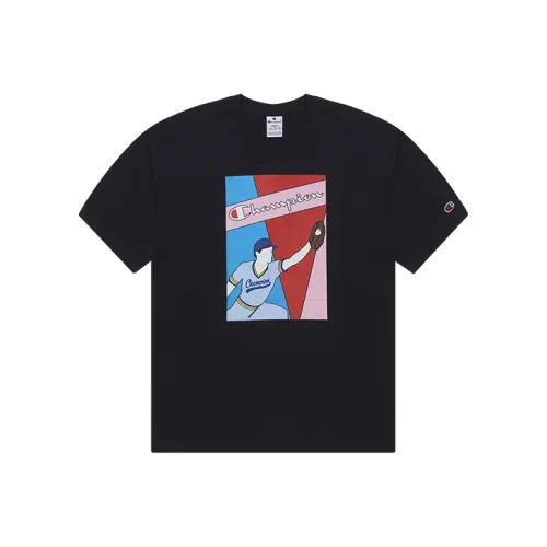 Champion Rochester Collection FunnyTee Collection T Shirt Unisex Black