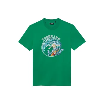 RARE Short Sleeved T Shirts Men's Green