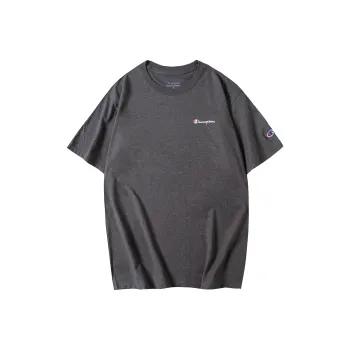 Champion T Shirt US Version Unisex Dark Gray
