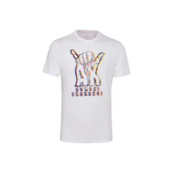 ARMANI EXCHANGE T Shirts Men White