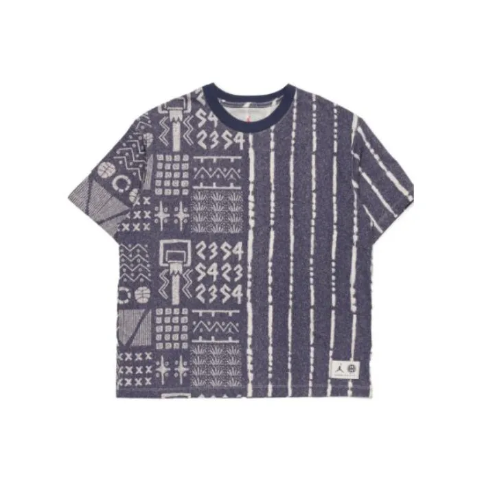 Jordan Quai 54 T Shirt Men's Gray Blue-0