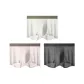 99040-A Set-Color Block Ice Silk Pants-Pea Green+Khaki+Black (3 Pack)