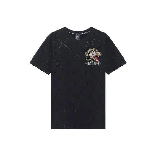 TCH T-Shirts Unisex Black With Black Logo
