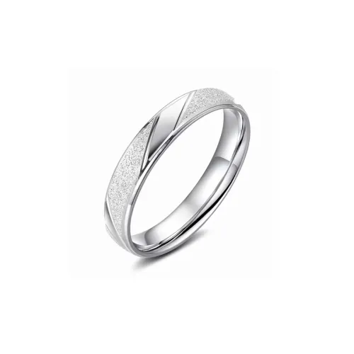 Old Qingyun Silver Building 999 Fine Silver Rings Unisex