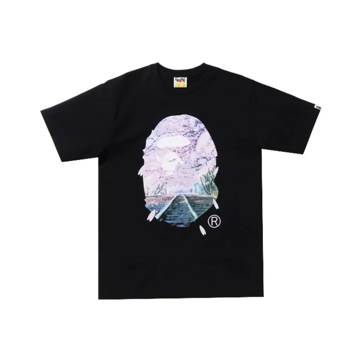 Bape Sakura Photo Ape Head Tee-0