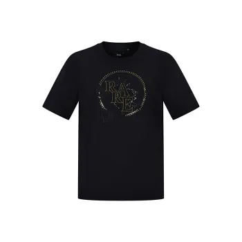 RARE Short Sleeved T Shirts Men's Black
