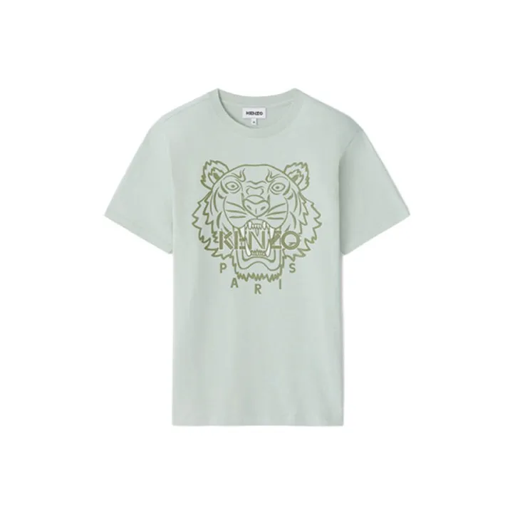 KENZO T Shirts Men Gray Green-0