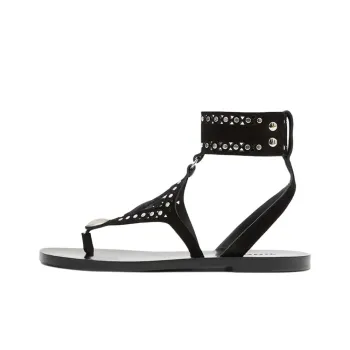 ISABEL MARANT Edil Strap Sandals Women's Black