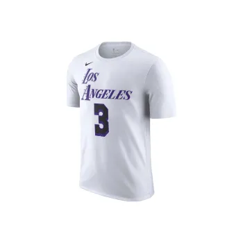 Nike Nba Los Angeles Lakers LeBron James City Edition T shirt