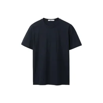 HLA T Shirts Men Navy Blue L6