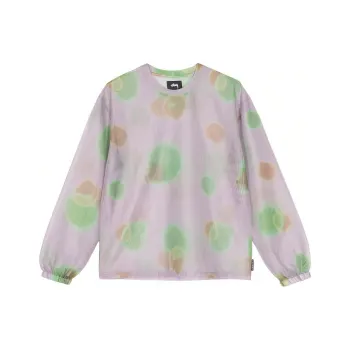 Stussy Printed Long Sleeve Mesh Tee