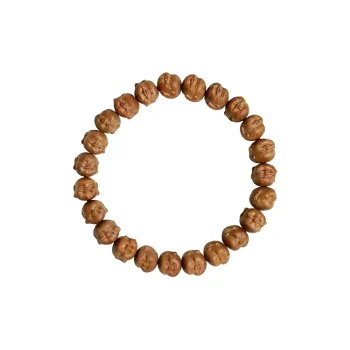 FANGYUANXIAOFU Laoshan Sandalwood Fragrance Precious Wood Bracelets Unisex