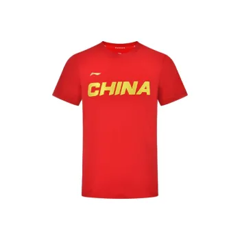LINING T Shirts Men Bull Red