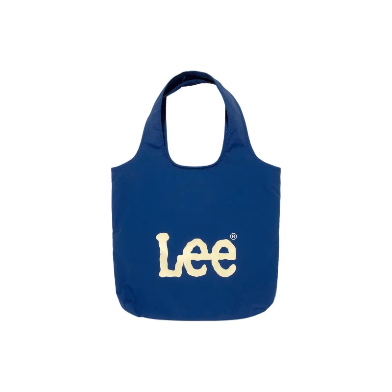 Lee Nylon Tote Bag, Shopping Bag, Handbag, Shoulder Bag Women's Blue-0