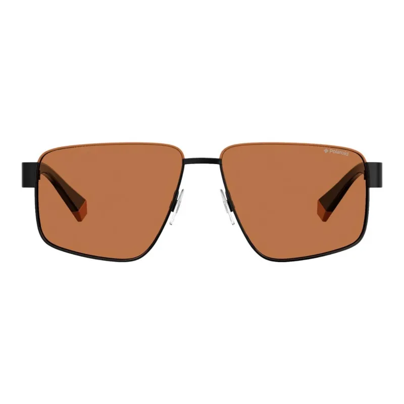Polaroid Irregular Shape Sunglasses Unisex Black-1