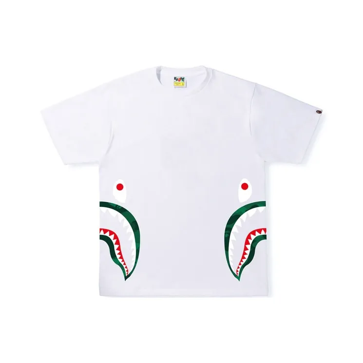 Bape Color Camo Side Shark Tee-4