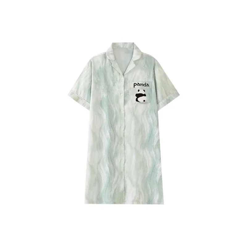 O'MESIK Nightgown Women's Green-0